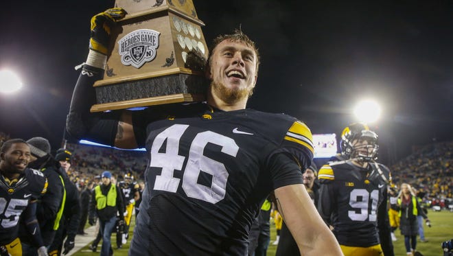 Iowa tight end George Kittle will be a wise NFL Draft choice for some team in April, one analyst believes.