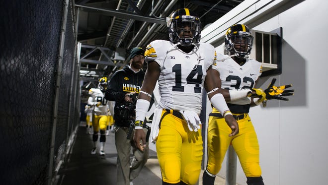 One final time, Desmond King will walk out of the tunnel wearing his Iowa Hawkeye No. 14 uniform. The senior cornerback will play in the Jan. 2 Outback Bowl and then start concentrating on an NFL career.