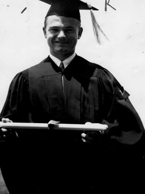 June 4, 1940 - Nile Kinnick graduates with distinction from the University of Iowa.
