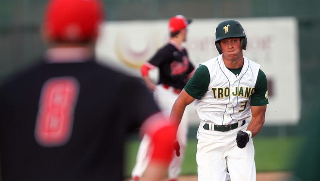 West High's Oliver Martin is also a formidable recruit in baseball. He holds offers from Iowa and Illinois.