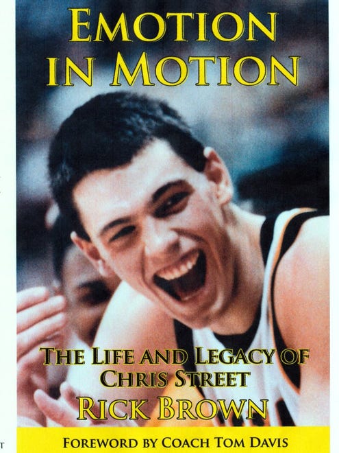 Former Register sports reporter Rick Brown's new book "Emotion in Motion: The Life and Legacy of Chris Street" is on sale now.