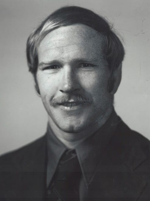 From 1982: Iowa coach Dan Gable.