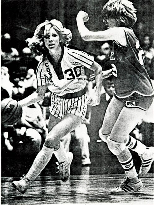 Molly Bolin grew up playing six-on-six basketball, but adapted to the five-player game to become a pioneer in women's pro basketball.